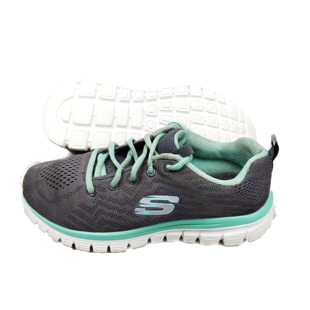 Skechers Wm 7 Graceful Get Connected Sport Sneaker - Picture 3 of 10
